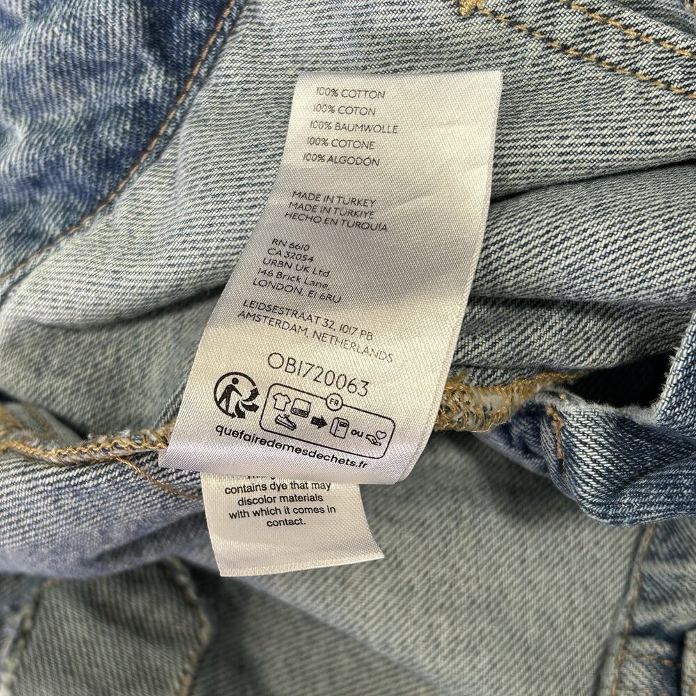 We The Free x Free People Major League Cuffed Wide Leg Jeans Cinch Women’s 31 - Picture 7 of 9